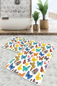 Набір килимків для ванної кімнати Chilai Home Butterfly Valley 60x100+50x60см (CH_110024169)
