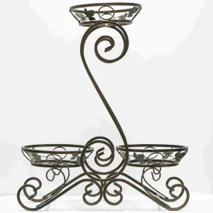 Фото подставка для цветов flowerstand лебедь 3