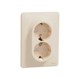 Розетка Schneider Sedna Design SDD312221 бежевий