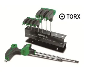 Набір ключів Torx Toptul T10-T50 9шт (GAAX0901)