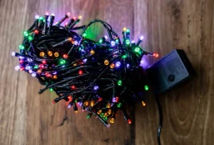 Фото электрогирлянда bpny линейная 300led 30м разноцветная (108089)
