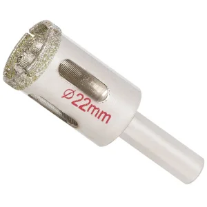 Коронка алмазна по кераміці та склу Sigma 22мм (1541221)