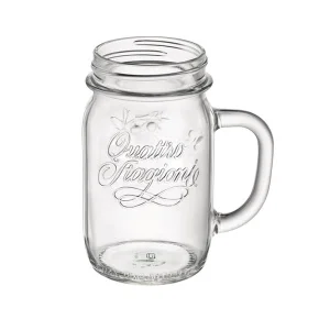 Келих-банка для пива Bormioli Rocco QUATTRO STAGIONI 415мл (357768M04321990)