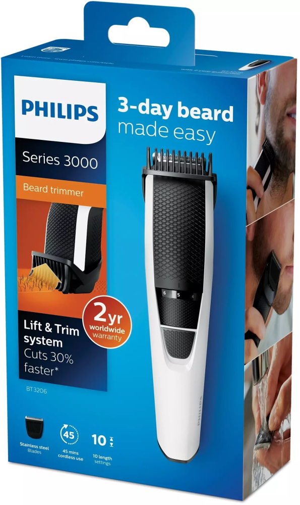 Тример Philips Series 3000 BT3206/14