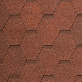 Битумная черепица Tegola NOBILE TILE ВЕСТ Тёмно-красный