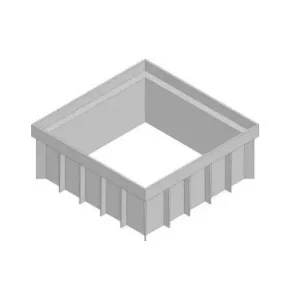 Верхня частина для точечного дренажа HAURATON Recyfix Point 30/30 300х120х300 120мм (178)