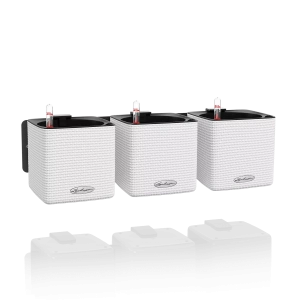 Комплект вазонів Lechuza Green Wall Home Kit Color білий 48х6х14см (13398)