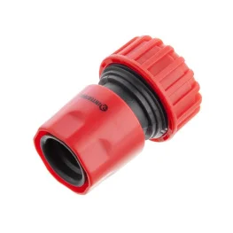 Конектор Intertool 1/2" с аквастопом для шланга 3/4" (GE-1020)