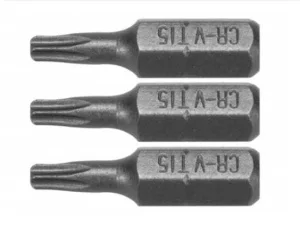 Біта викруткова STHOR TORX T15x25мм 3шт (65493)