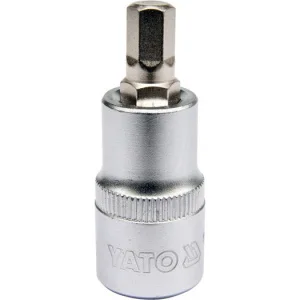 Головка торцева з бітою YATO HEX 1/2" M8 55мм (YT-04384)