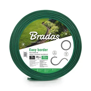 Бордюр садовий Bradas Easy Border 50ммх10м зелений (OBEGR5010SET)