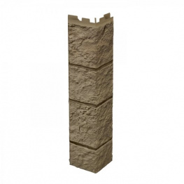 Планка VOX Solid SandStone Внешний угол Light Brown 0,42 м