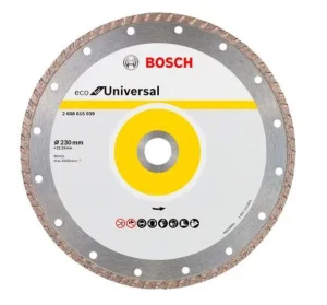 Диск алмазний Bosch ECO Univ,Turbo 230x22,23x3,0x7мм (2608615039)