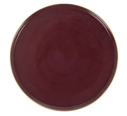 Фото тарелка alba ceramic bordeaux 20,5см (769-054)