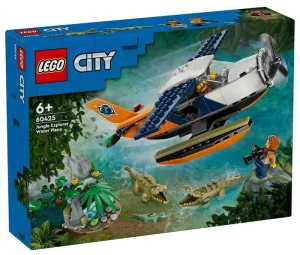 Фото конструктор lego city водный самолет для исследования джунглей 177 деталей (60425)