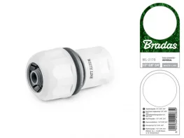 Коннектор BRADAS WHITE LINE 1/2 ", 5/8", 3/4 (WL-2170)