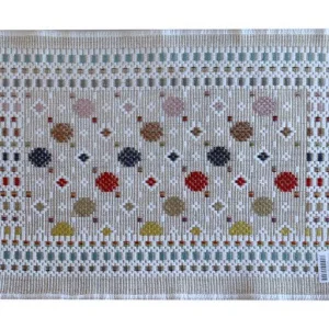 Килимок Izzihome Geo Jute Rug 50x80см синій (606297)