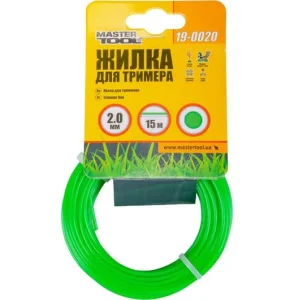 Леска для триммера MasterTool круг 2,00ммх15м (19-0020)