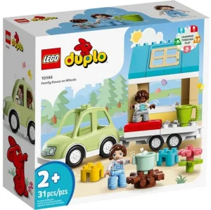 Фото конструктор lego duplo town семейный дом на колесах 31 деталь (10986)