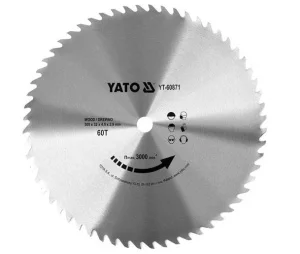 Диск пиляльний по дереву Yato 500x32мм 60 зубців (YT-60871)