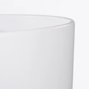 Фото кашпо edelman tusca pot round 25 см белый (144259)