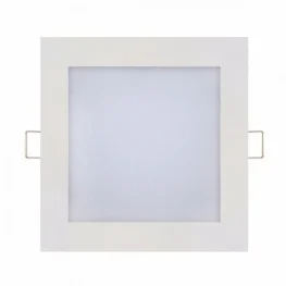 Фото панель встроенная led horoz electric slim/sq-15 15w 6400k 900lm 194,5мм квадратная белая (056-005-0015-020)