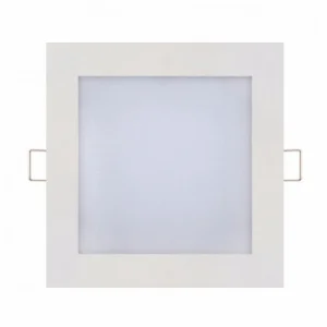 Фото панель встроенная led horoz electric slim/sq-15 15w 6400k 900lm 194,5мм квадратная белая (056-005-0015-020)