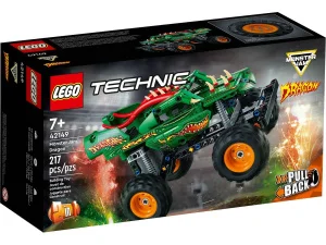Фото конструктор lego technic monster jam dragon 217 деталей (42149)