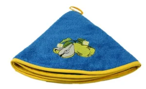 Рушник Izzihome Груша маxровий синій 60см (600479)