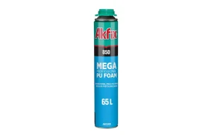 Піна монтажна всесезонна Akfix 850 PROFI MEGA 65л 850млх1000гр (FA007)