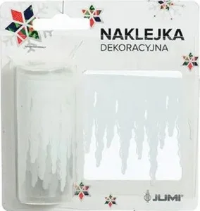 Наклейка для вікон Jumi Бурульки 7,6смx2м (5900410379077)