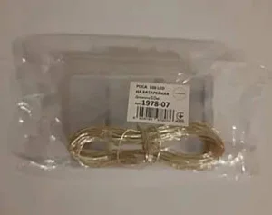 Фото светодиодная гирлянда slipo роса на батарейках 100led, 10м, теплый белый (1978-07)