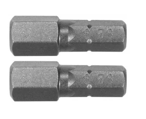 Набір біт YATO HEX H4x25мм HEX 1/4" AISI S2 2шт (YT-77921)