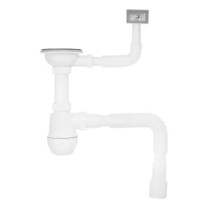 Сифон для кухонной мойки Kroner KRP KS02 3 1/2“х40/50мм (CV032074)