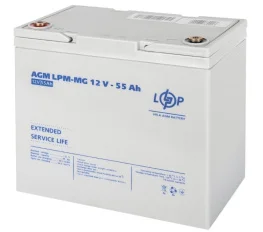 Аккумулятор мультигелевый LogicPower LPM-MG 12V 55Ah (3873)