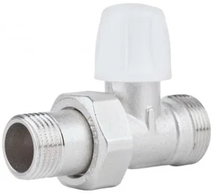 Кран радіаторний Icma №829 1/2" прямий під фітінг без ручки (82829AD06)
