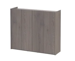 Фото тумба для обуви doros кассель канноло 4 дсп 128х40х110 (41516216)