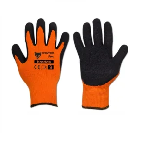 Рукавички захисні Bradas Winter Fox латекс розмір 9 (RWWF9)