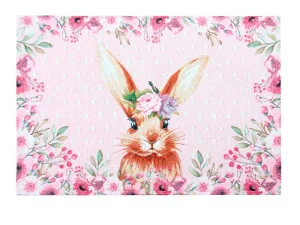 Серветка Lefard Home Textile Зайченя рожева 35x45см (711-077)