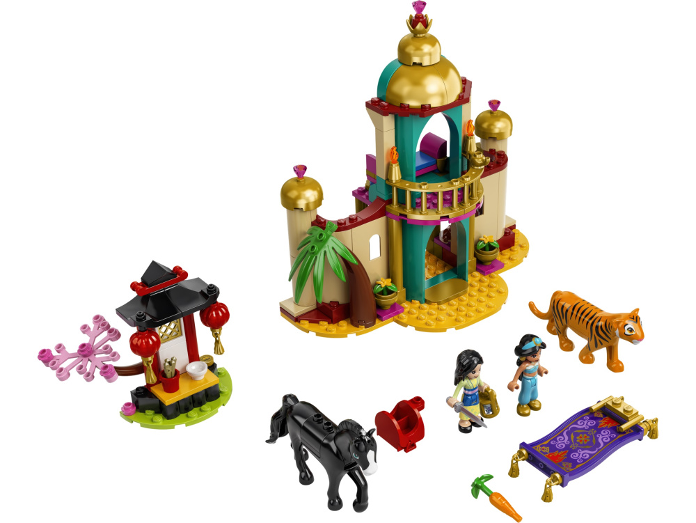 Конструктор Lego Disney Пригоди Жасмін та Мулан 176 деталей (43208)