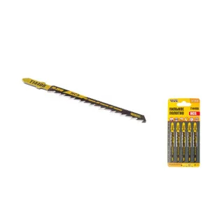 Полотно для лобзика MASTERTOOL по дереву 6TPI T144DB 100мм 5шт (14-2818)
