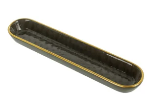 Блюдо для оливок Alba ceramic Camouflage 24,5x5,5см (769-046)