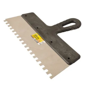 Шпатель зубчастий MASTERTOOL 300х8х8мм (19-6830)