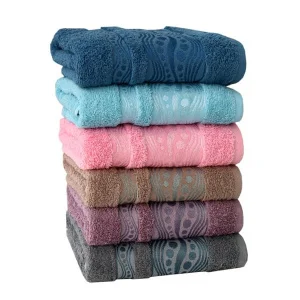 Фото набор полотенец izzihome wave махровый 70x140см 6 предметов (607706)