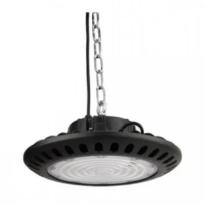 Фото светильник подвесной влагозащищенный horoz electric artemis-150 150w 6400k 15000lm ip65 d-320мм черный (063-003-0150-010)