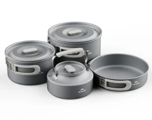 Набор посуды Naturehike CNK2450CF010 алюминий (6976507663281)