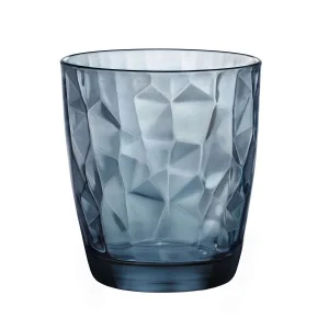 Фото стакан bormioli rocco diamond ocean blue 390мл (302259m02321990)