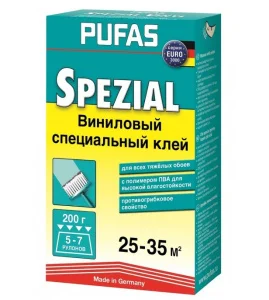 Клей для шпалер Pufas Spezialkleber EURO 3000 200г