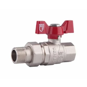 Кран кульовий SD Forte 1/2" прямий (SF220W15)