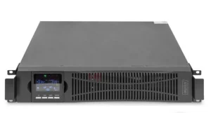 Джерело безперебійного живлення DIGITUS 1000VA/1000W RTU2 LCD RJ45 RS232 USB 8xC13 (DN-170093)